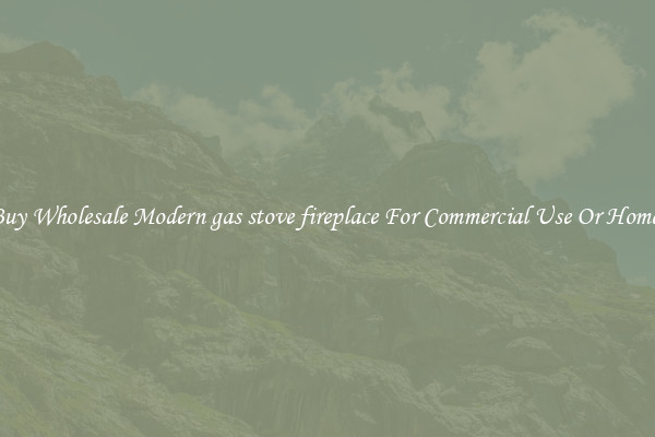 Buy Wholesale Modern gas stove fireplace For Commercial Use Or Homes