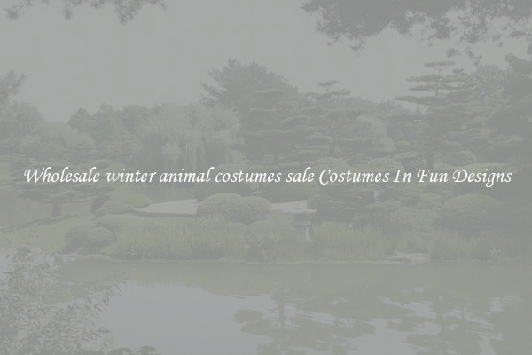Wholesale winter animal costumes sale Costumes In Fun Designs